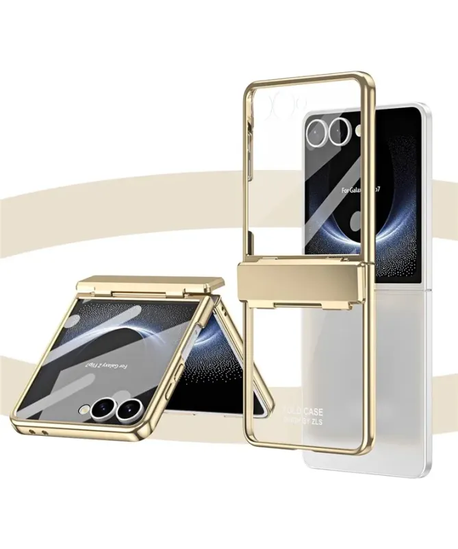 Coque Samsung Galaxy Z Flip 7 Hybride avec Protection Charnière