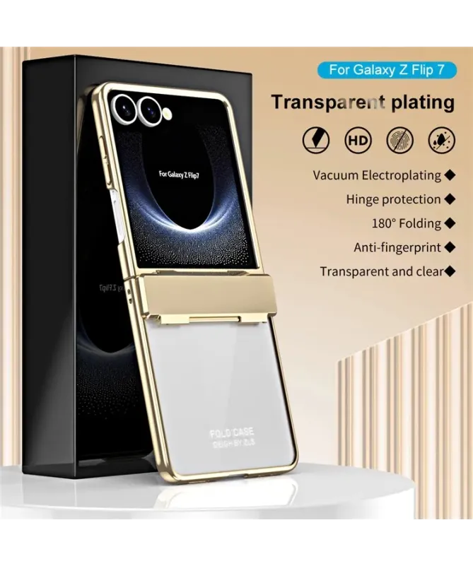 Coque Samsung Galaxy Z Flip 7 Hybride avec Protection Charnière