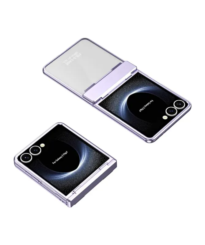 Coque Samsung Galaxy Z Flip 7 Hybride avec Protection Charnière
