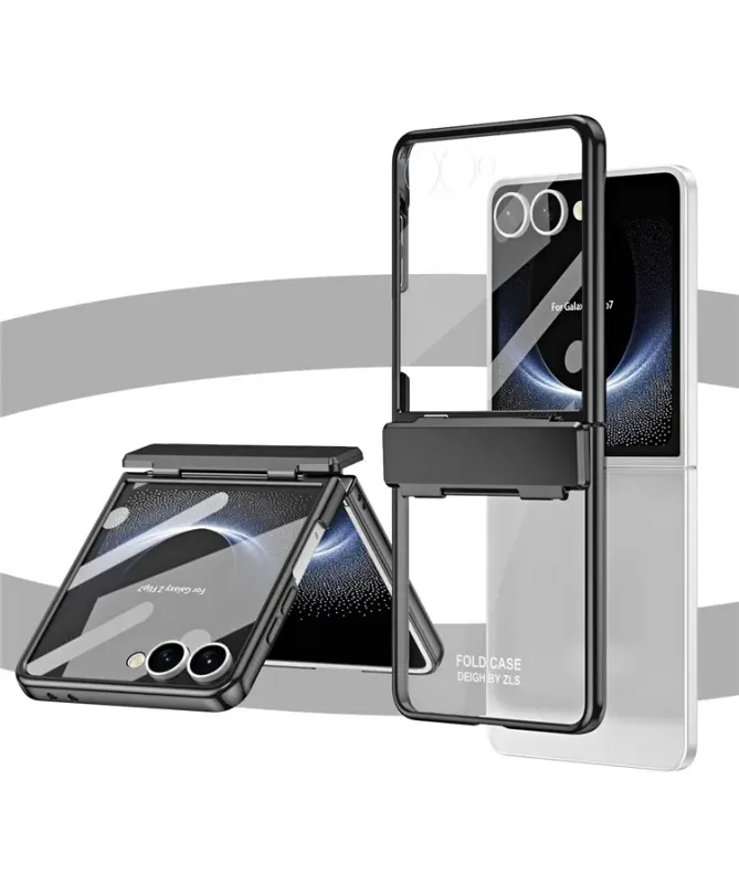 Coque Samsung Galaxy Z Flip 7 Hybride avec Protection Charnière