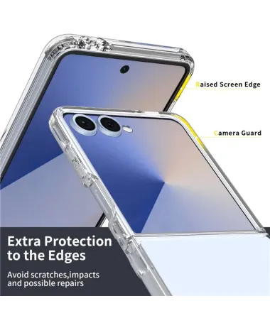 Coque Samsung Galaxy Z Flip 7 Transparente