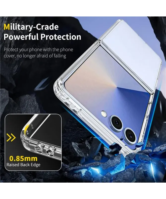 Coque Samsung Galaxy Z Flip 7 Transparente