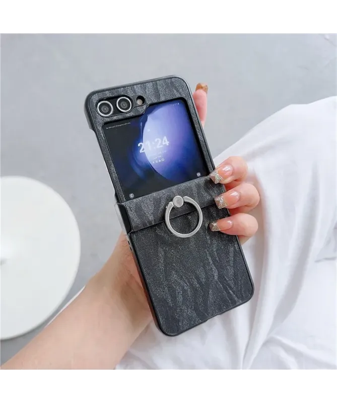 Coque Samsung Galaxy Z Flip 7 FE / 6 Motif Savane avec Anneau | SAVANE