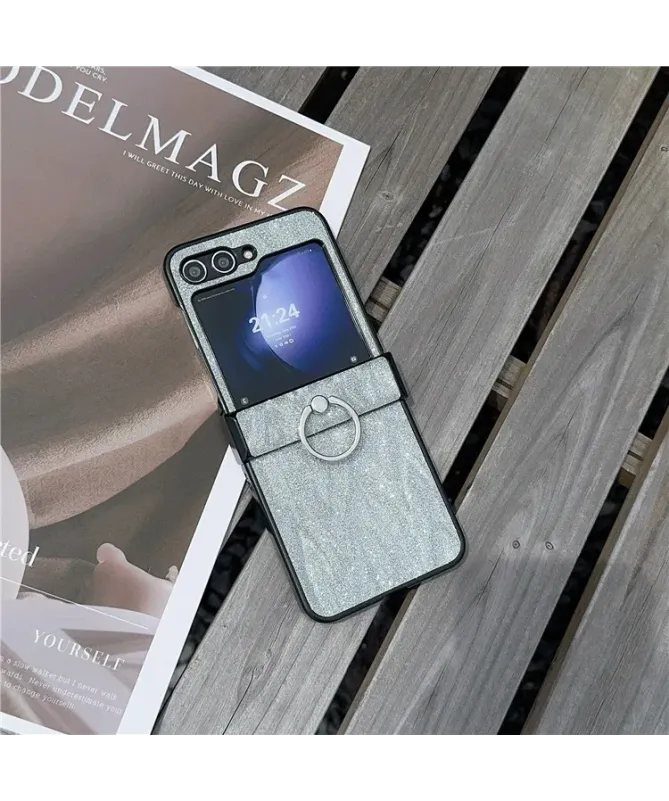 Coque Samsung Galaxy Z Flip 7 FE / 6 Motif Savane avec Anneau | SAVANE