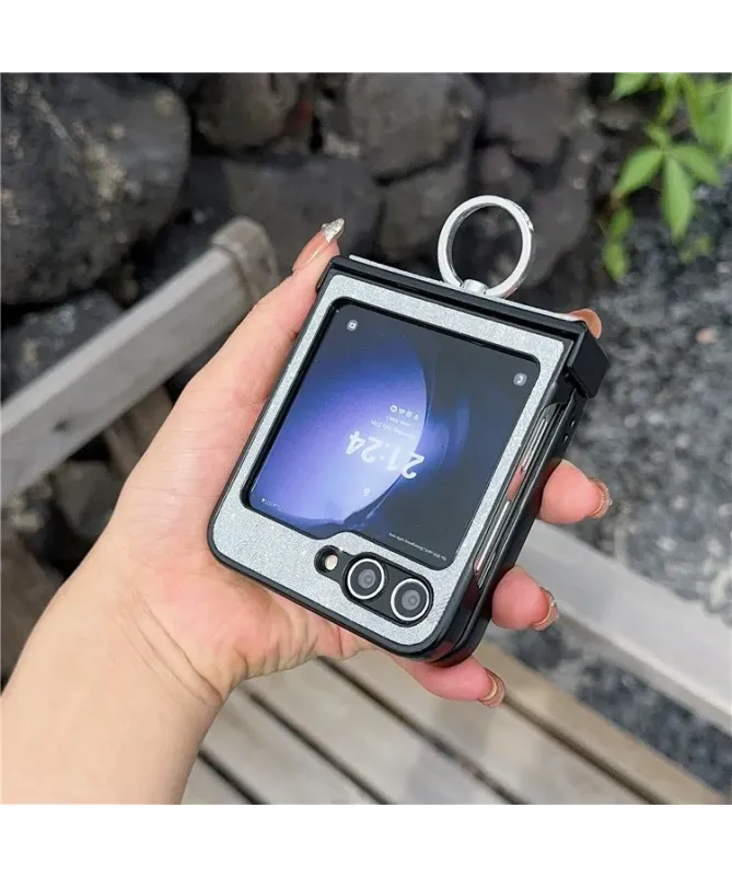 Coque Samsung Galaxy Z Flip 7 FE / 6 Motif Savane avec Anneau | SAVANE