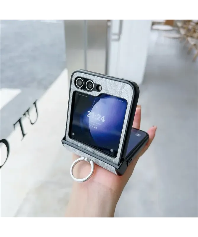 Coque Samsung Galaxy Z Flip 7 FE / 6 Motif Savane avec Anneau | SAVANE