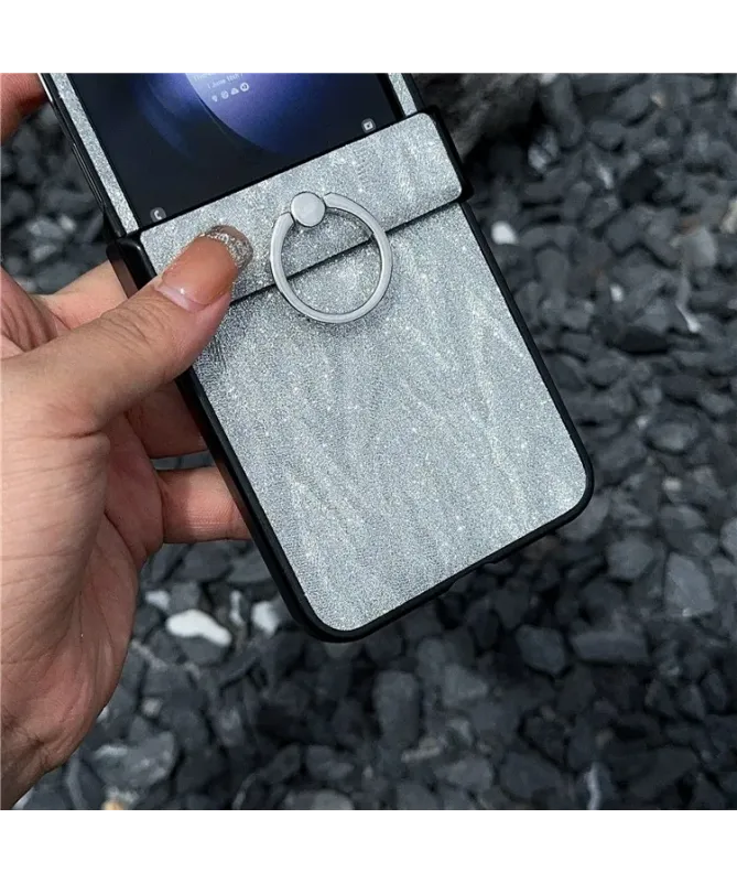 Coque Samsung Galaxy Z Flip 7 FE / 6 Motif Savane avec Anneau | SAVANE