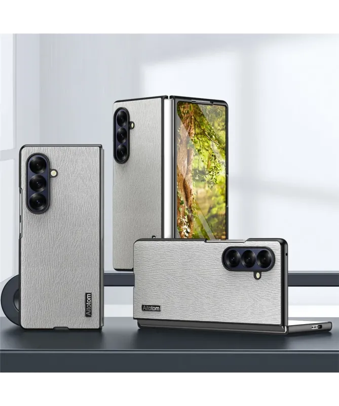 Coque Samsung Galaxy Z Fold 7 Texture Bois | Atotam