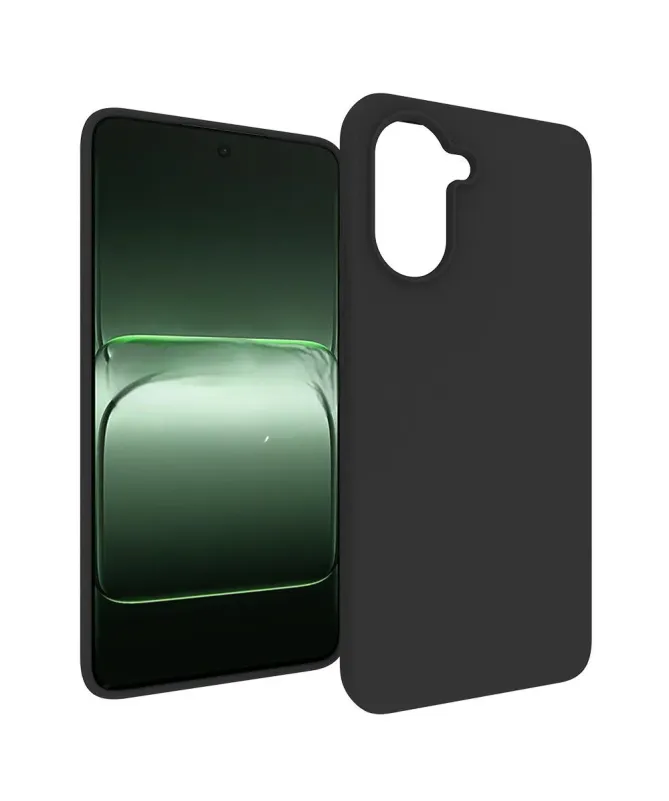 Coque Noire Mat OnePlus Nord CE5 avec Verre Trempé