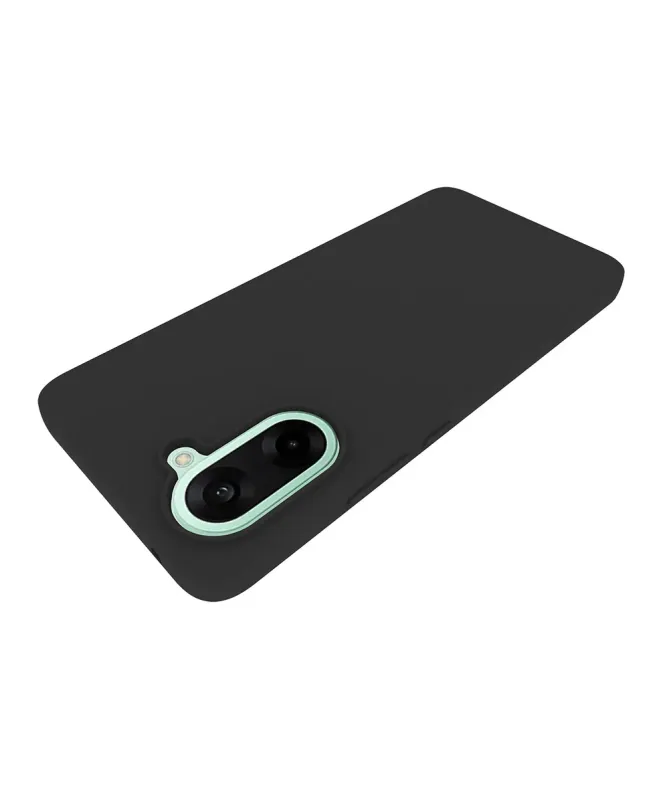 Coque Noire Mat OnePlus Nord CE5 avec Verre Trempé