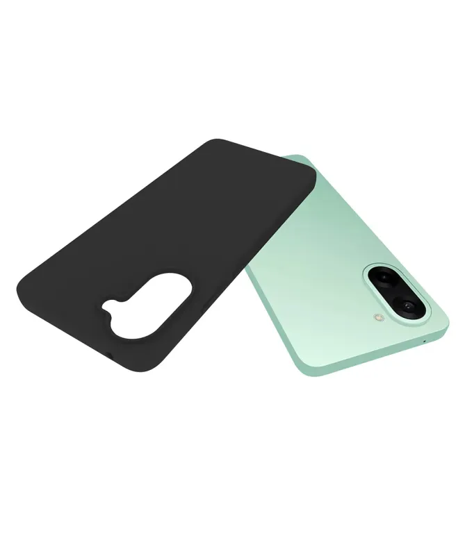 Coque Noire Mat OnePlus Nord CE5 avec Verre Trempé
