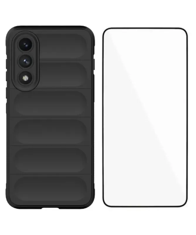 Coque OnePlus Nord 5 Rugged silicone avec verre trempé