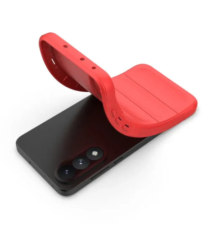 Coque OnePlus Nord 5 Rugged silicone avec verre trempé