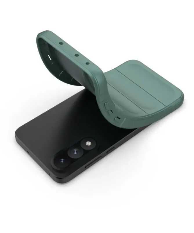 Coque OnePlus Nord 5 Rugged silicone avec verre trempé