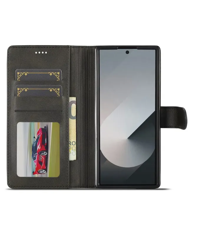 Housse Samsung Galaxy Z Fold 7 Effet Cuir LC.IMEEKE