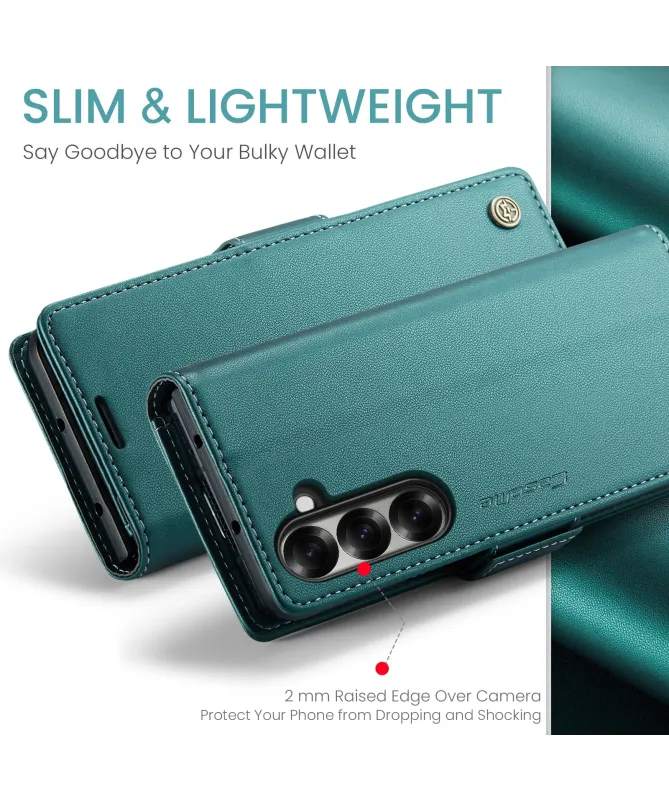 Étui Samsung Galaxy Z Fold 7 Effet Cuir RFID | CASEME