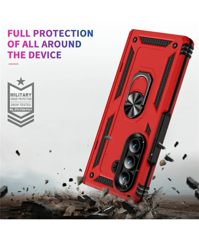 Coque Samsung Galaxy Z Fold 7 Hybride Fonction Support