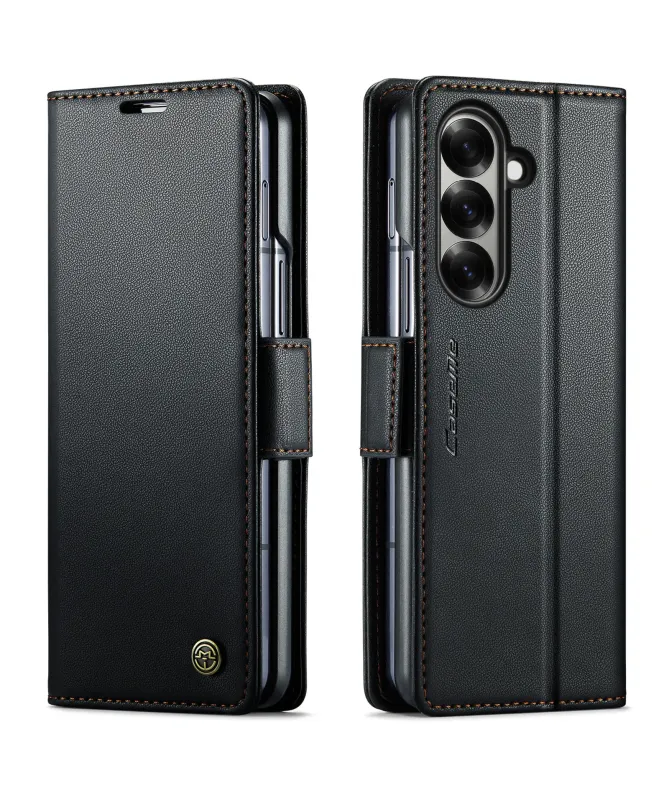 Étui Samsung Galaxy Z Fold 7 Effet Cuir RFID | CASEME
