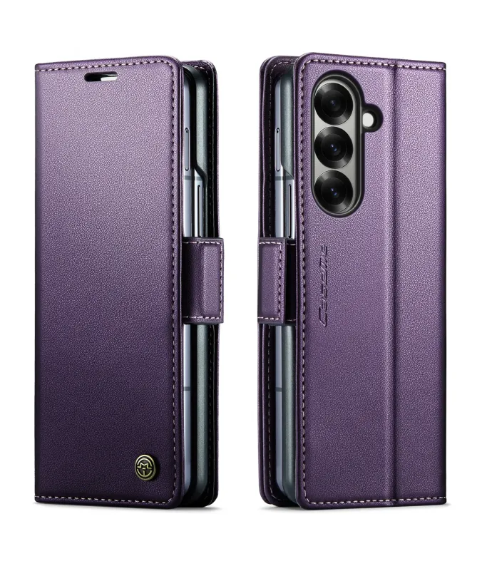 Étui Samsung Galaxy Z Fold 7 Effet Cuir RFID | CASEME