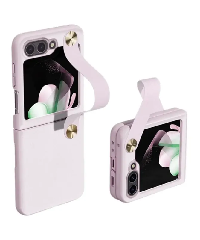Coque Samsung Galaxy Z Flip 7 FE / Z Flip 6 avec Lanière de Maintien |