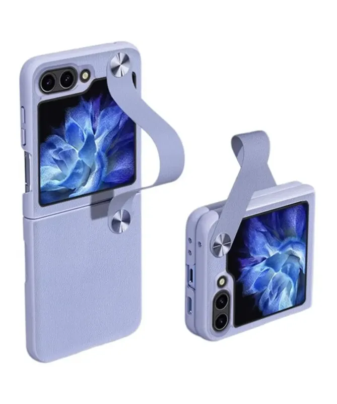 Coque Samsung Galaxy Z Flip 7 FE / Z Flip 6 avec Lanière de Maintien |