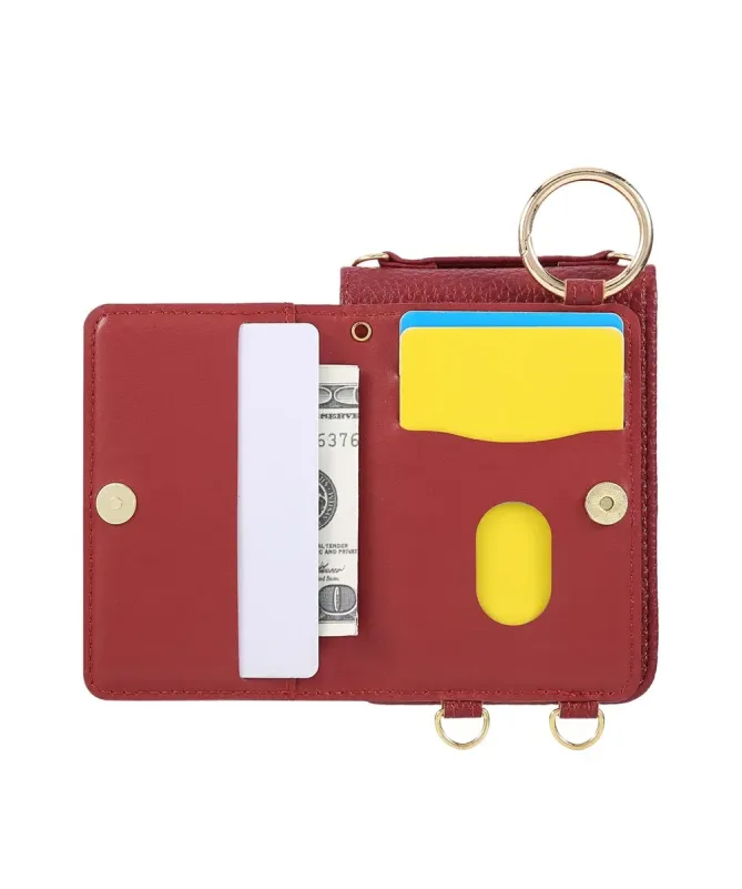 Coque Samsung Galaxy Z Flip 7 FE / Z Flip 6 Bandoulière Matelassée | P