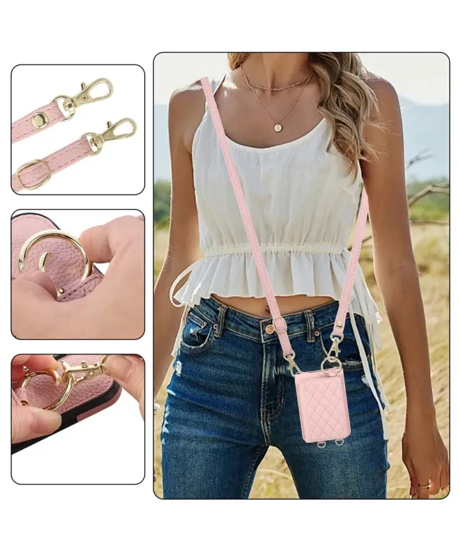 Coque Samsung Galaxy Z Flip 7 FE / Z Flip 6 Bandoulière Matelassée | P