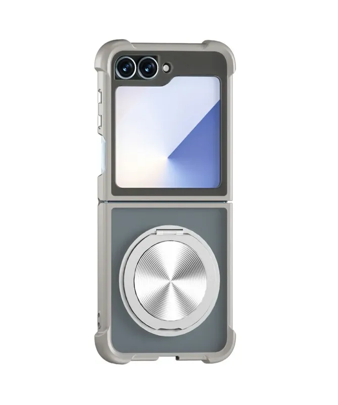 Coque Samsung Galaxy Z Flip 7 FE / Z Flip 6 / 5 Renforcée avec Anneau 