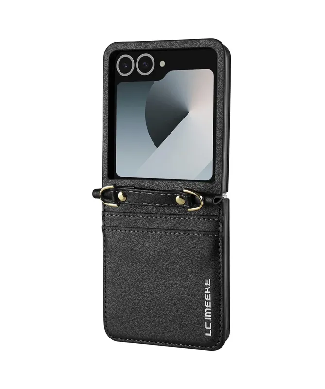 Coque Portefeuille Samsung Galaxy Z Flip 7 avec Bandoulière | NOMADE