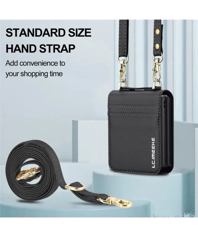 Coque Portefeuille Samsung Galaxy Z Flip 7 avec Bandoulière | NOMADE