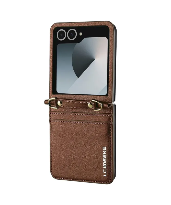 Coque Portefeuille Samsung Galaxy Z Flip 7 avec Bandoulière | NOMADE