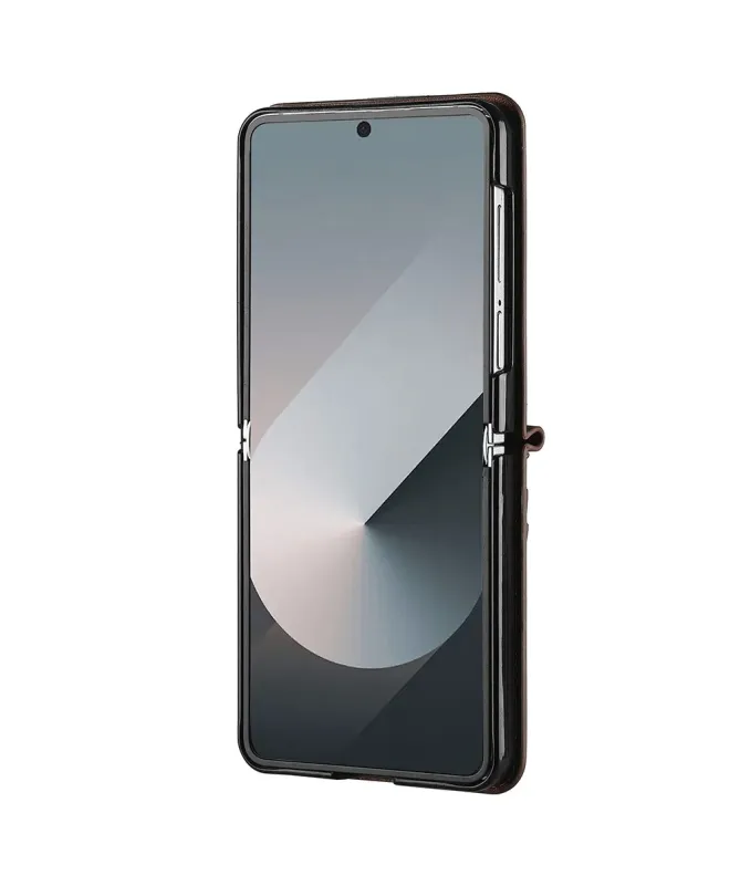 Coque Portefeuille Samsung Galaxy Z Flip 7 avec Bandoulière | NOMADE