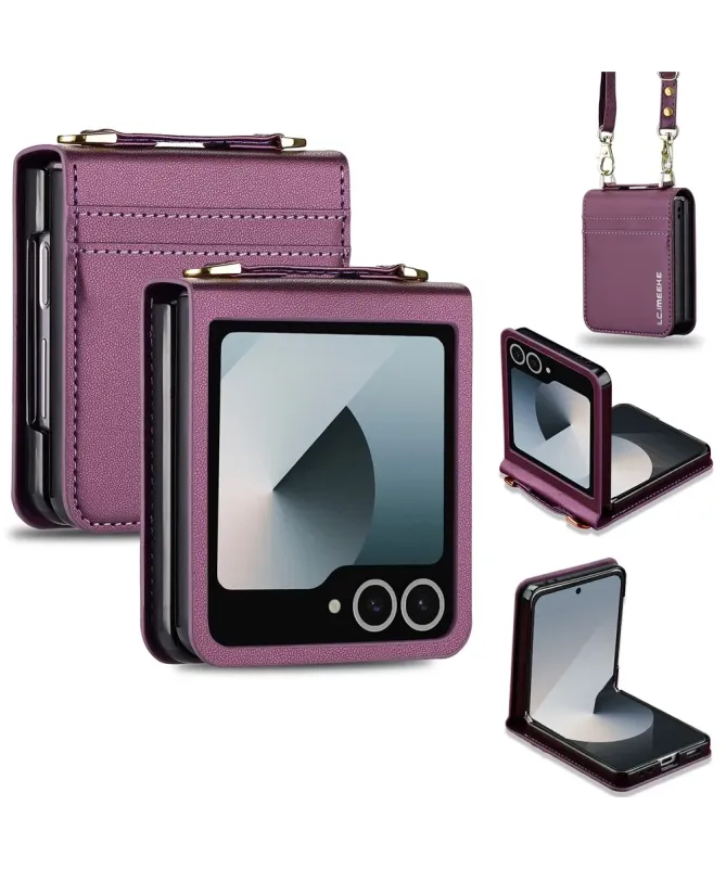 Coque Portefeuille Samsung Galaxy Z Flip 7 avec Bandoulière | NOMADE