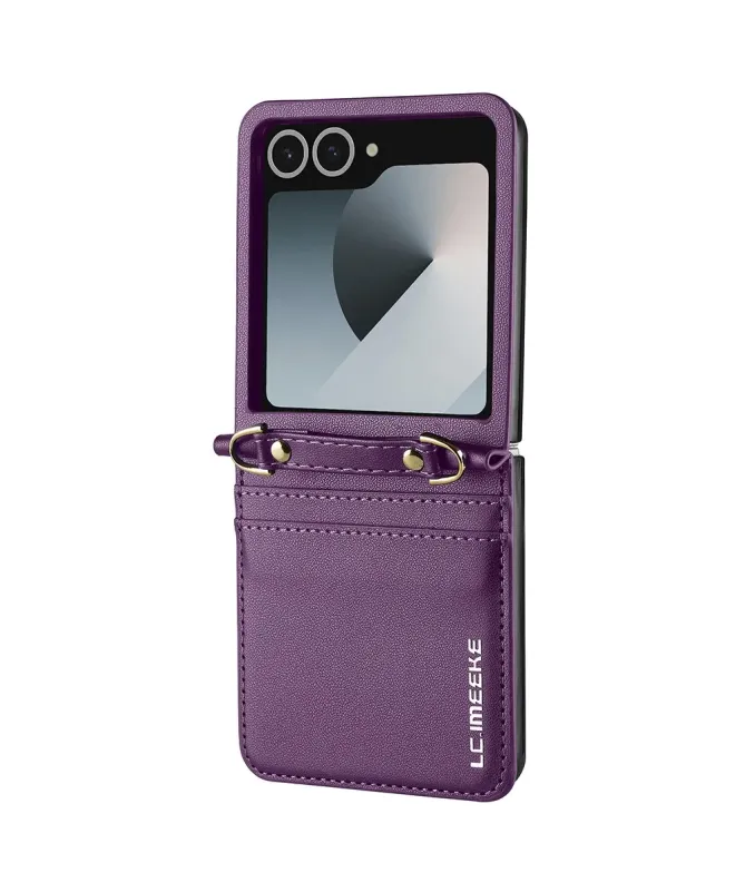 Coque Portefeuille Samsung Galaxy Z Flip 7 avec Bandoulière | NOMADE