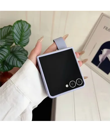Coque Samsung Galaxy Z Flip 7 avec Lanière de Maintien | POIGNÉE Violet clair - photo 7