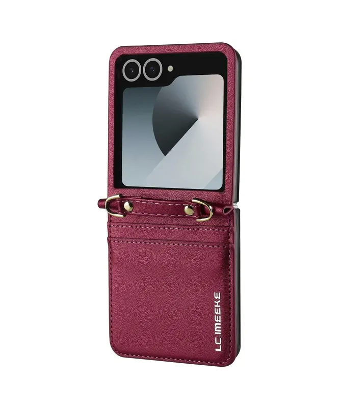 Coque Portefeuille Samsung Galaxy Z Flip 7 avec Bandoulière | NOMADE