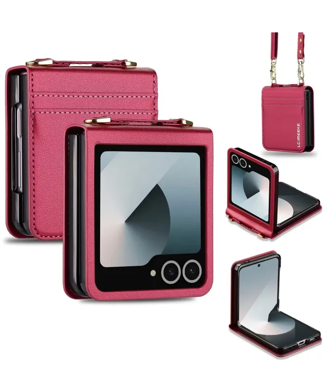 Coque Portefeuille Samsung Galaxy Z Flip 7 avec Bandoulière | NOMADE