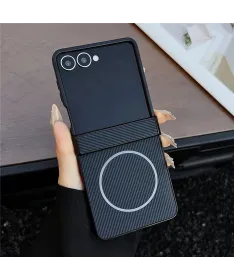 Coque Samsung Galaxy Z Flip 7 Fibre de Carbone Magnétique | STEALTH