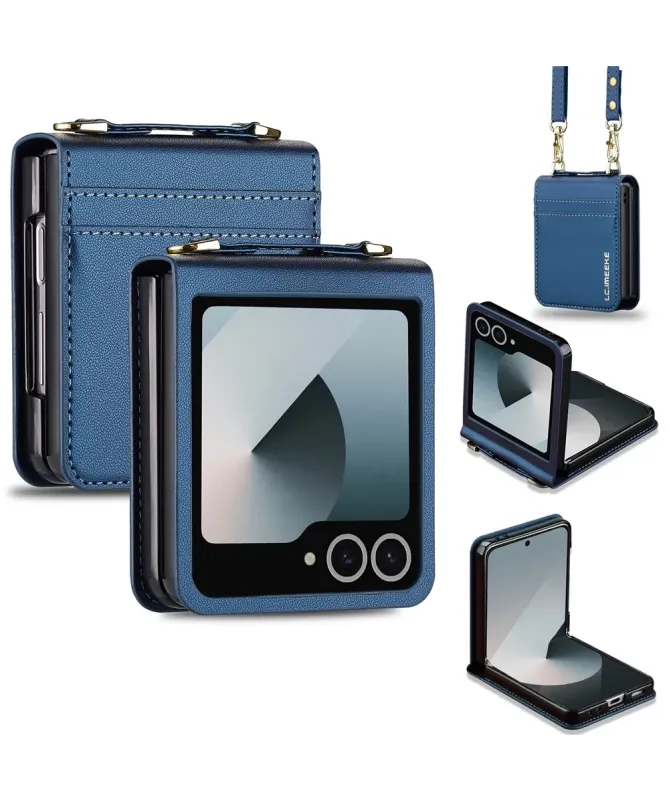 Coque Portefeuille Samsung Galaxy Z Flip 7 avec Bandoulière | NOMADE