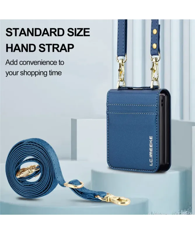 Coque Portefeuille Samsung Galaxy Z Flip 7 avec Bandoulière | NOMADE