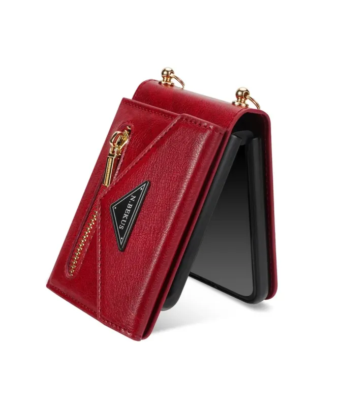 Coque Samsung Galaxy Z Flip 7 N.BEKUS avec Bandoulière