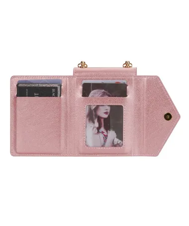 Coque Samsung Galaxy Z Flip 7 N.BEKUS avec Bandoulière Or Rose - photo 20