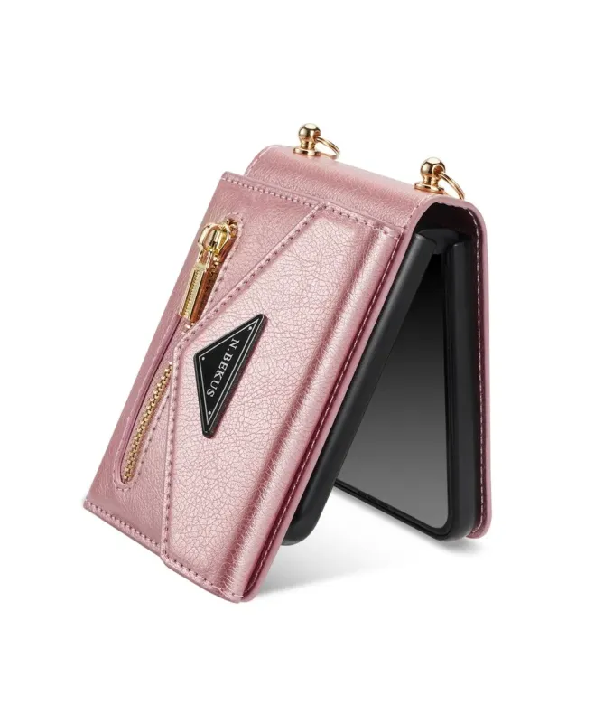 Coque Samsung Galaxy Z Flip 7 N.BEKUS avec Bandoulière