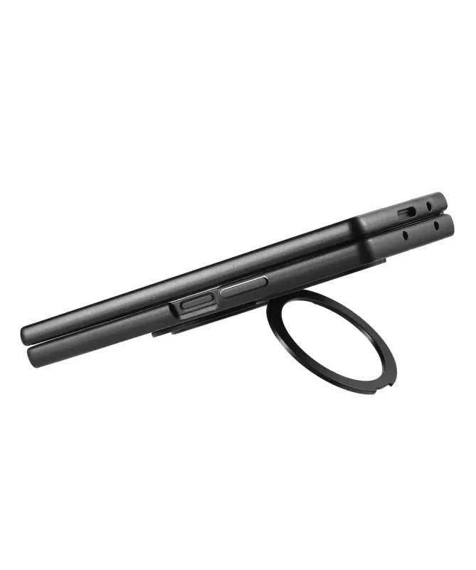 Coque Samsung Galaxy Z Fold 7 Fibre de Carbone avec Anneau Magnétique 