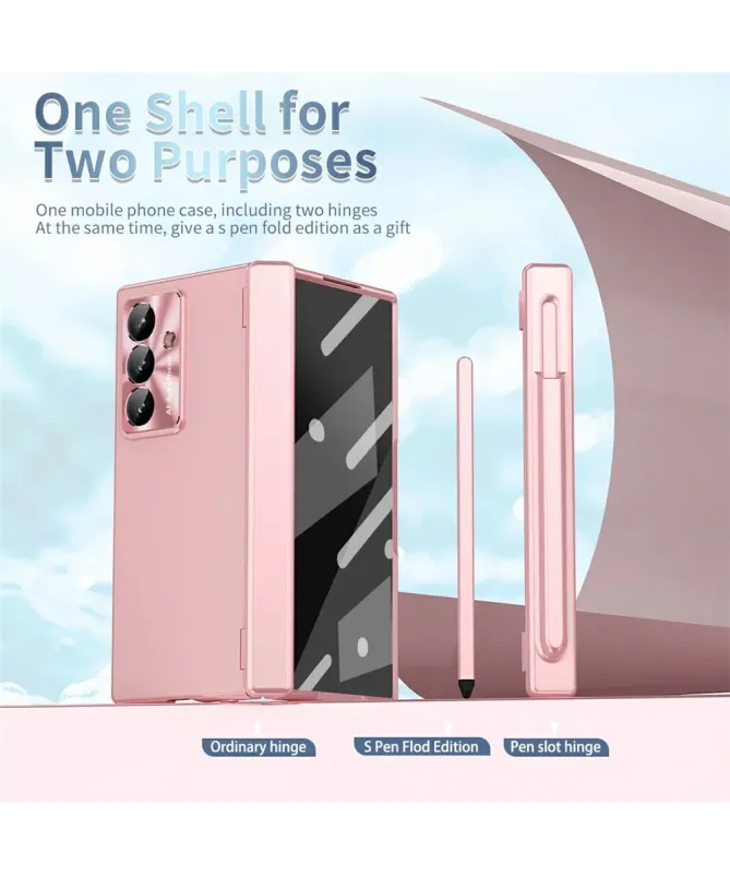 Coque Samsung Galaxy Z Fold 7 avec Protection d'Objectif Coulissante |