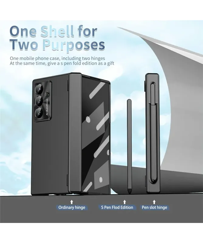 Coque Samsung Galaxy Z Fold 7 avec Protection d'Objectif Coulissante |