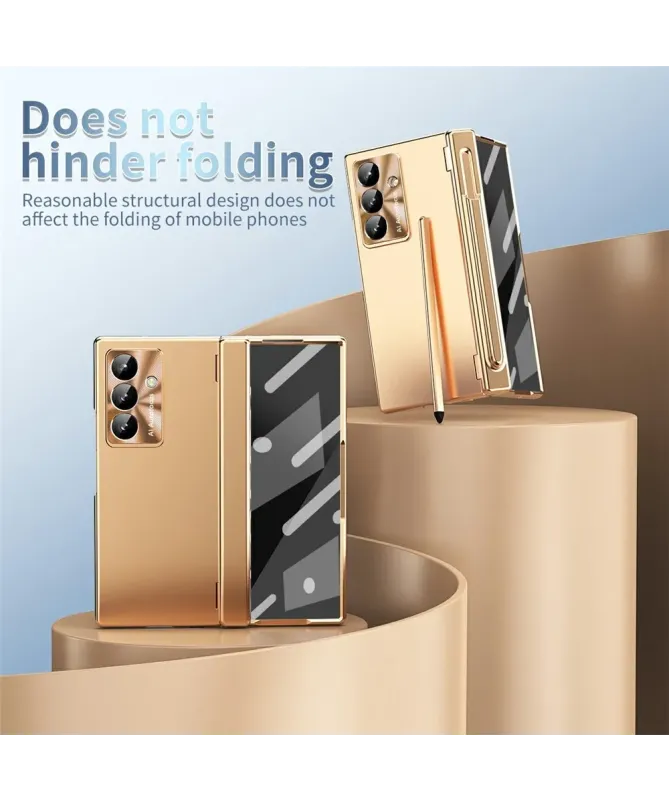 Coque Samsung Galaxy Z Fold 7 avec Protection d'Objectif Coulissante |