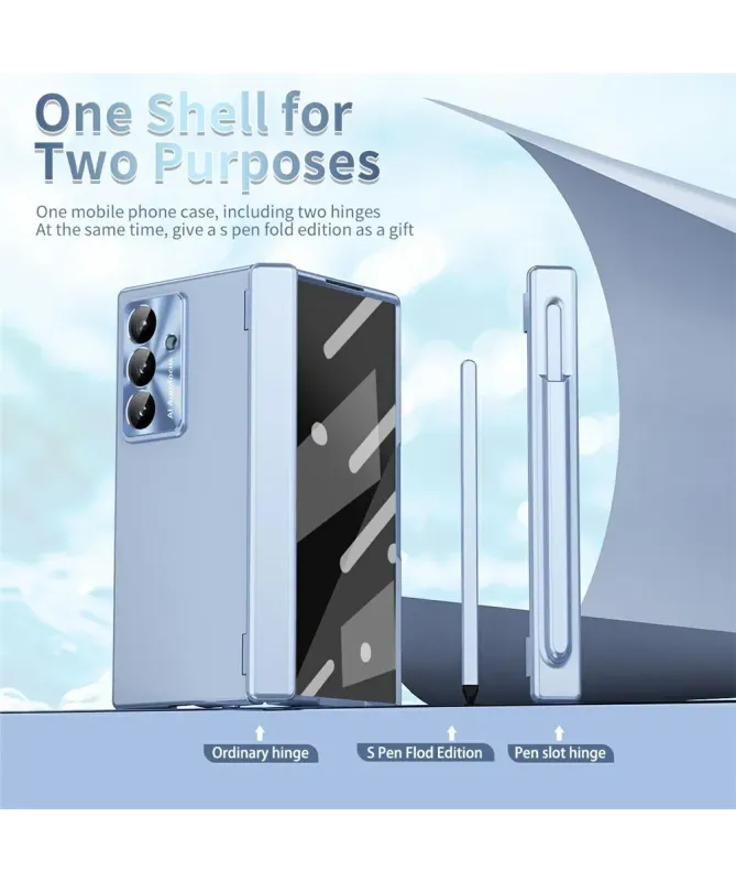 Coque Samsung Galaxy Z Fold 7 avec Protection d'Objectif Coulissante |