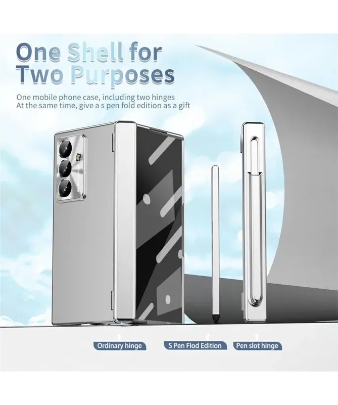 Coque Samsung Galaxy Z Fold 7 avec Protection d'Objectif Coulissante |