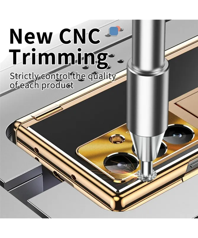 Coque Samsung Galaxy Z Fold 7 Aluminium Bicolore avec Stylet | APOGEE